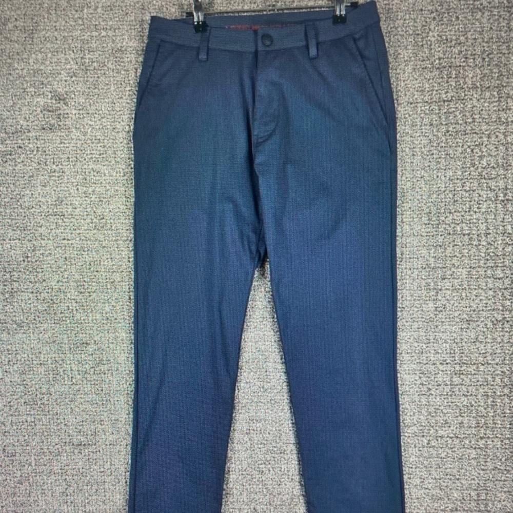 RHONE Navy Slim Chinos